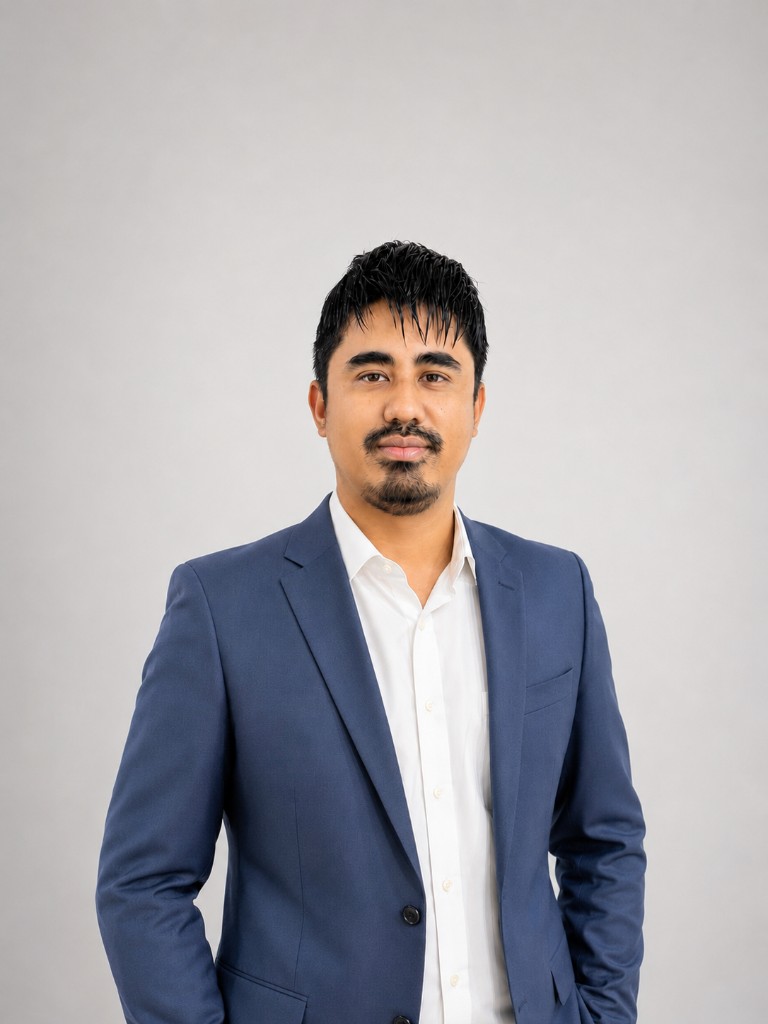 Portrait of Bikram Nagarkoti